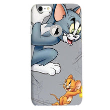 Tom n Jerry Mobile Back Case for iPhone 6 / 6s Logo Cut  (Design - 399)