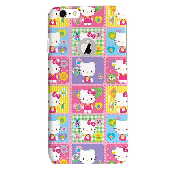 Kitty Mobile Back Case for iPhone 6 / 6s Logo Cut  (Design - 400)