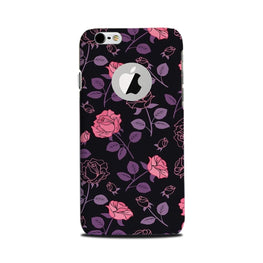 Rose Pattern Case for iPhone 6 Plus / 6s Plus logo cut 