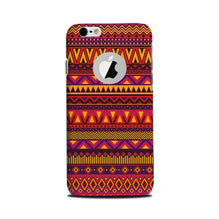 Zigzag line pattern2 Mobile Back Case for iPhone 6 Plus / 6s Plus logo cut  (Design - 10)