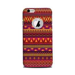 Zigzag line pattern2 Case for iPhone 6 Plus / 6s Plus logo cut 