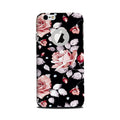 Pink rose Case for iPhone 6 Plus / 6s Plus logo cut 