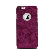 Purple Backround Mobile Back Case for iPhone 6 Plus / 6s Plus logo cut  (Design - 22)