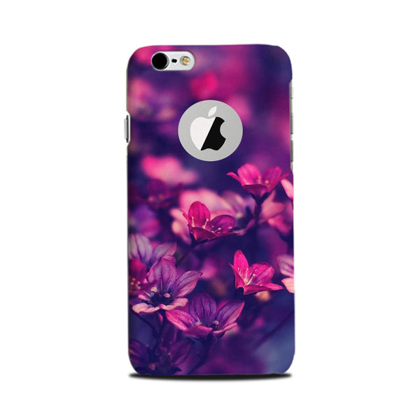 flowers Case for iPhone 6 Plus / 6s Plus logo cut 