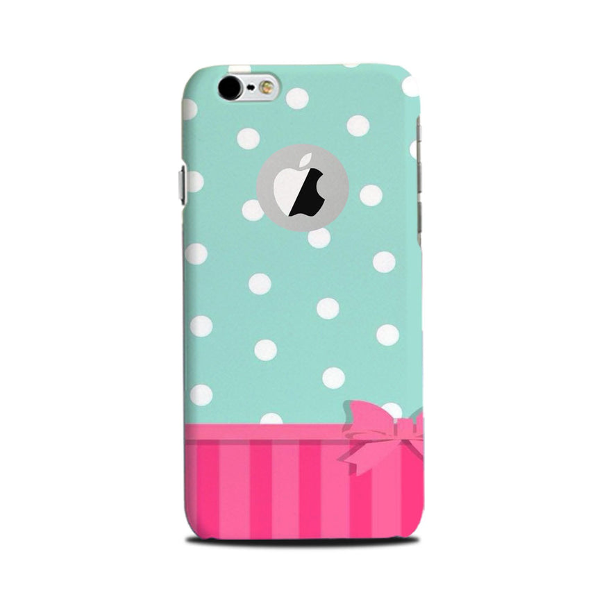 Gift Wrap Case for iPhone 6 Plus / 6s Plus logo cut 