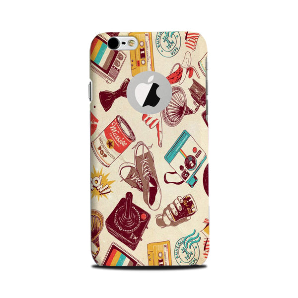 Vintage Case for iPhone 6 Plus / 6s Plus logo cut 