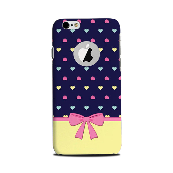 Gift Wrap5 Case for iPhone 6 Plus / 6s Plus logo cut 