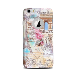 Paris Eiftel Tower Case for iPhone 6 Plus / 6s Plus logo cut 