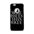 More Issues than Vague Case for iPhone 6 Plus / 6s Plus logo cut 