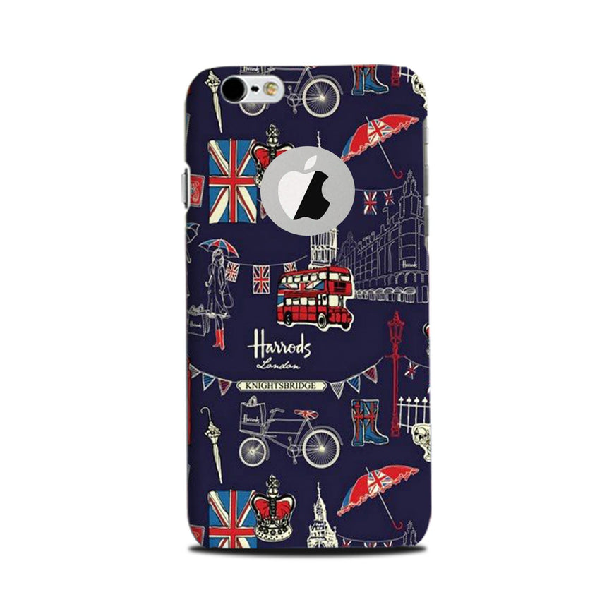 Love London Case for iPhone 6 Plus / 6s Plus logo cut 