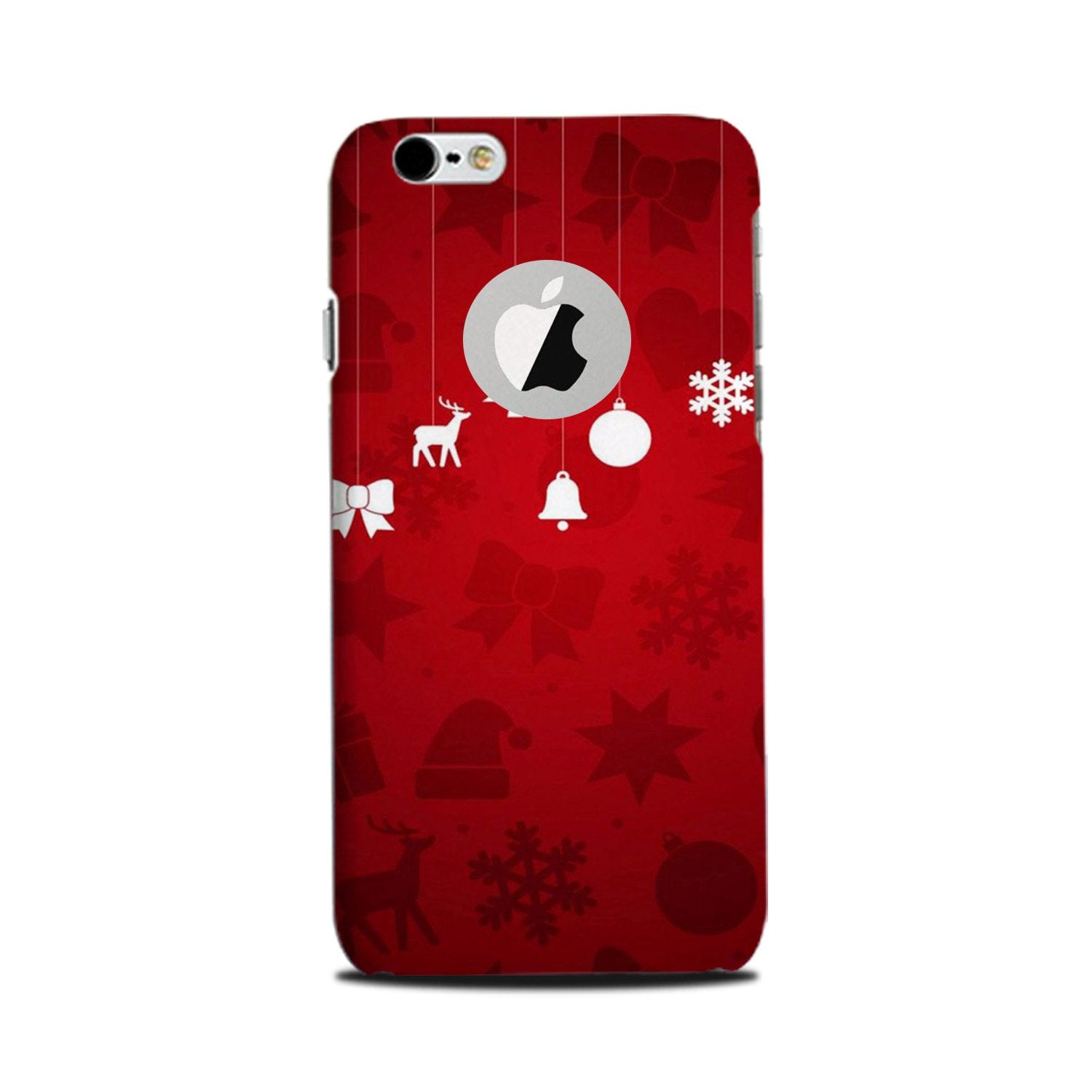 Christmas Case for iPhone 6 Plus / 6s Plus logo cut 