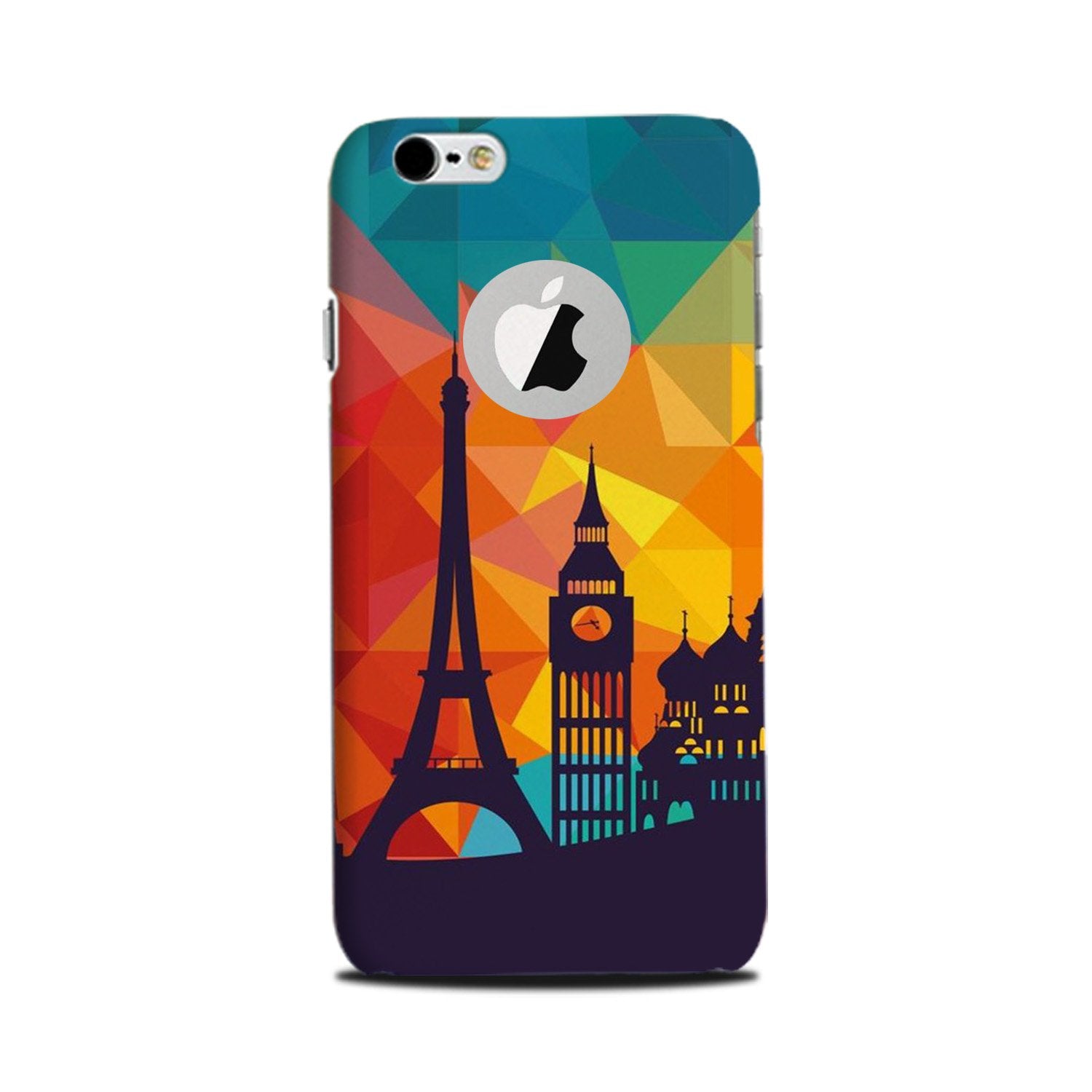 Eiffel Tower2 Case for iPhone 6 Plus / 6s Plus logo cut 