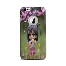 Cute Girl Mobile Back Case for iPhone 6 Plus / 6s Plus logo cut  (Design - 92)