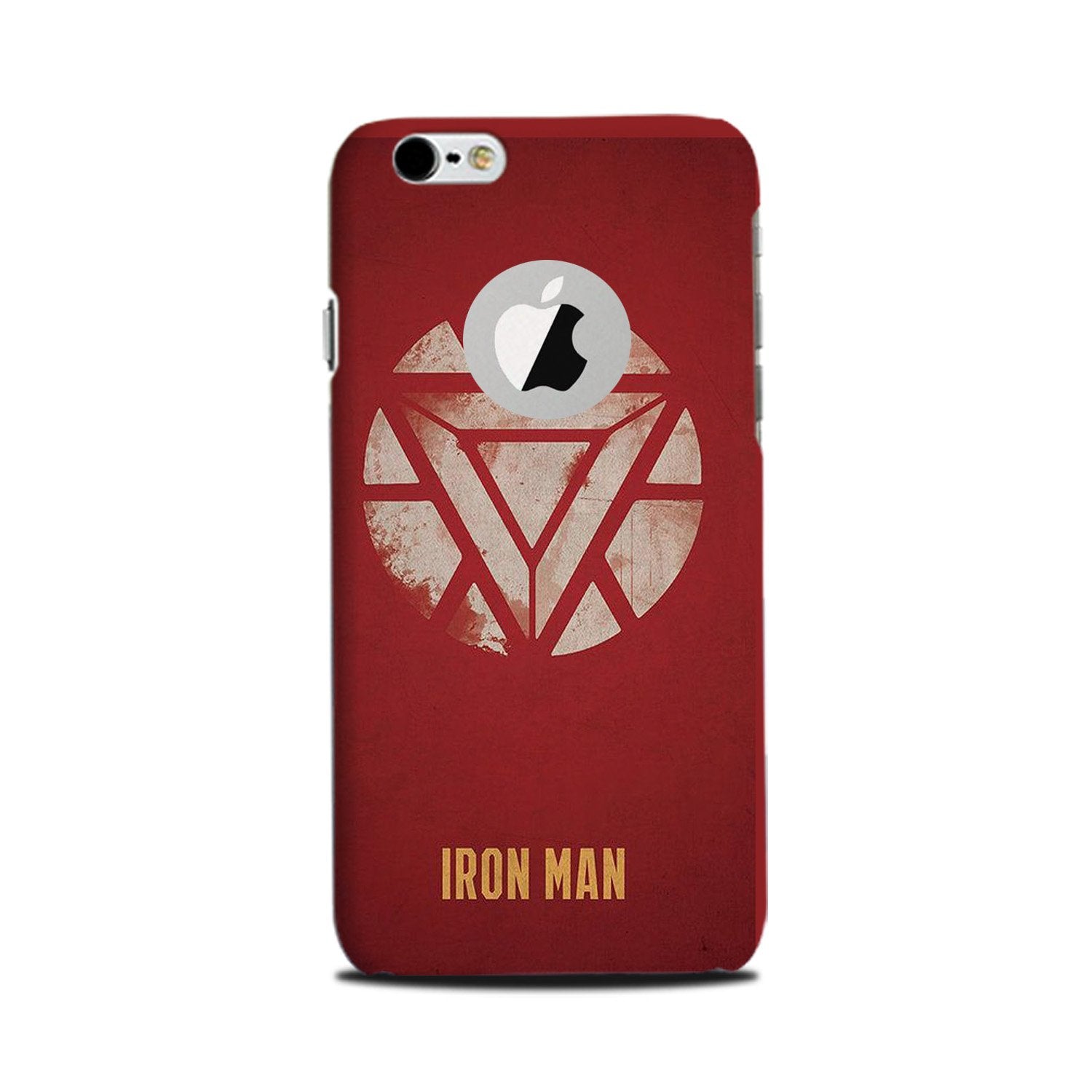 Iron Man Superhero Case for iPhone 6 Plus / 6s Plus logo cut   (Design - 115)