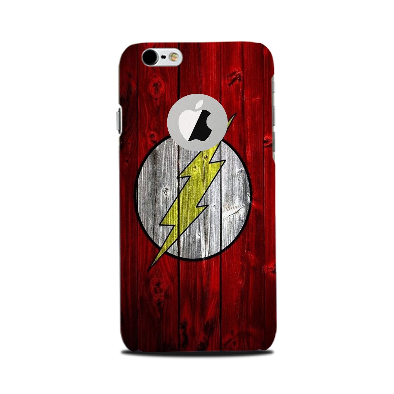 Flash Superhero Case for iPhone 6 Plus / 6s Plus logo cut   (Design - 116)