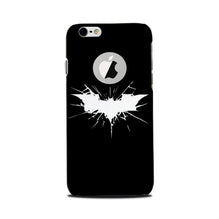 Batman Superhero Mobile Back Case for iPhone 6 Plus / 6s Plus logo cut   (Design - 119)