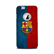 FCB Football Mobile Back Case for iPhone 6 Plus / 6s Plus logo cut   (Design - 123)