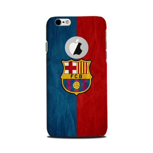 FCB Football Case for iPhone 6 Plus / 6s Plus logo cut   (Design - 123)