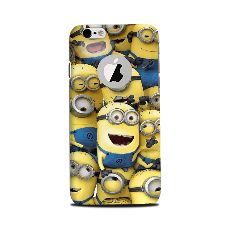 Minions Case for iPhone 6 Plus / 6s Plus logo cut   (Design - 127)