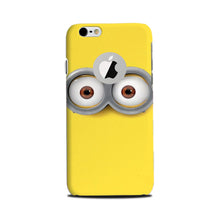 Minions Mobile Back Case for iPhone 6 Plus / 6s Plus logo cut   (Design - 128)