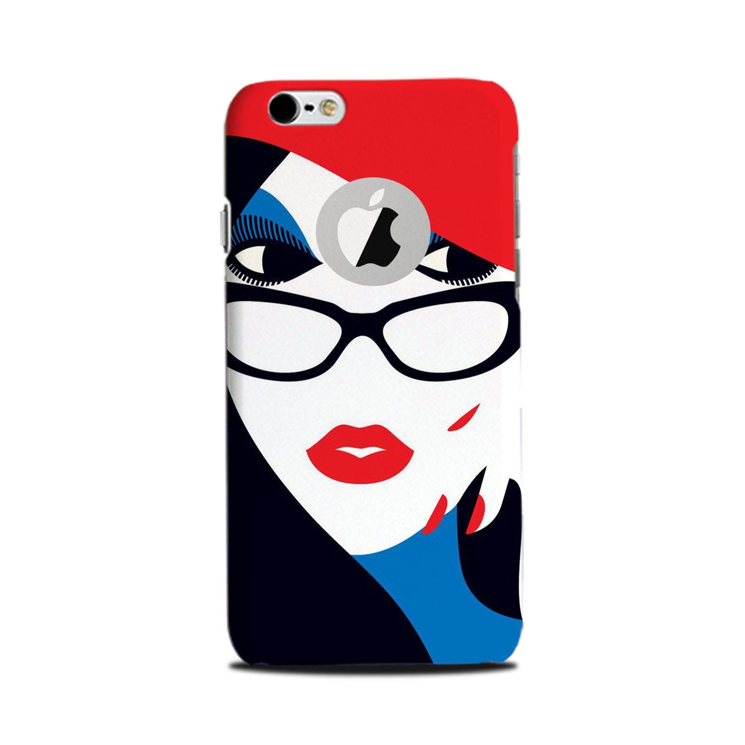 Girlish Case for iPhone 6 Plus / 6s Plus logo cut (Design - 131)
