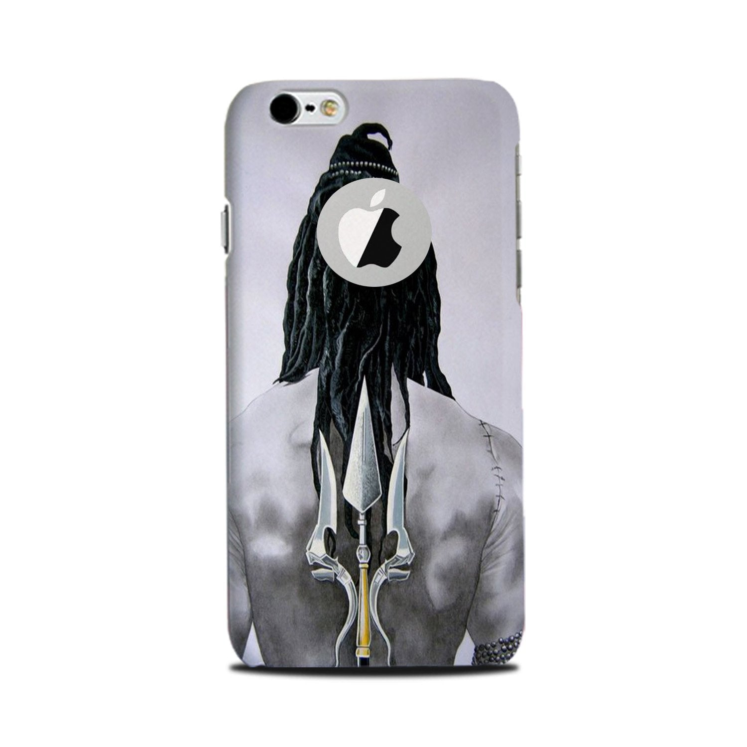 Lord Shiva Case for iPhone 6 Plus / 6s Plus logo cut   (Design - 135)