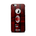 AC Milan Case for iPhone 6 Plus / 6s Plus logo cut   (Design - 155)