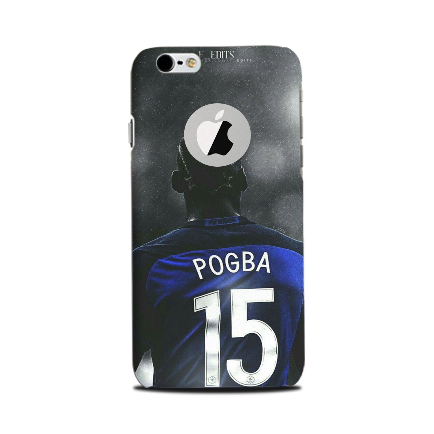 Pogba Case for iPhone 6 Plus / 6s Plus logo cut (Design - 159)