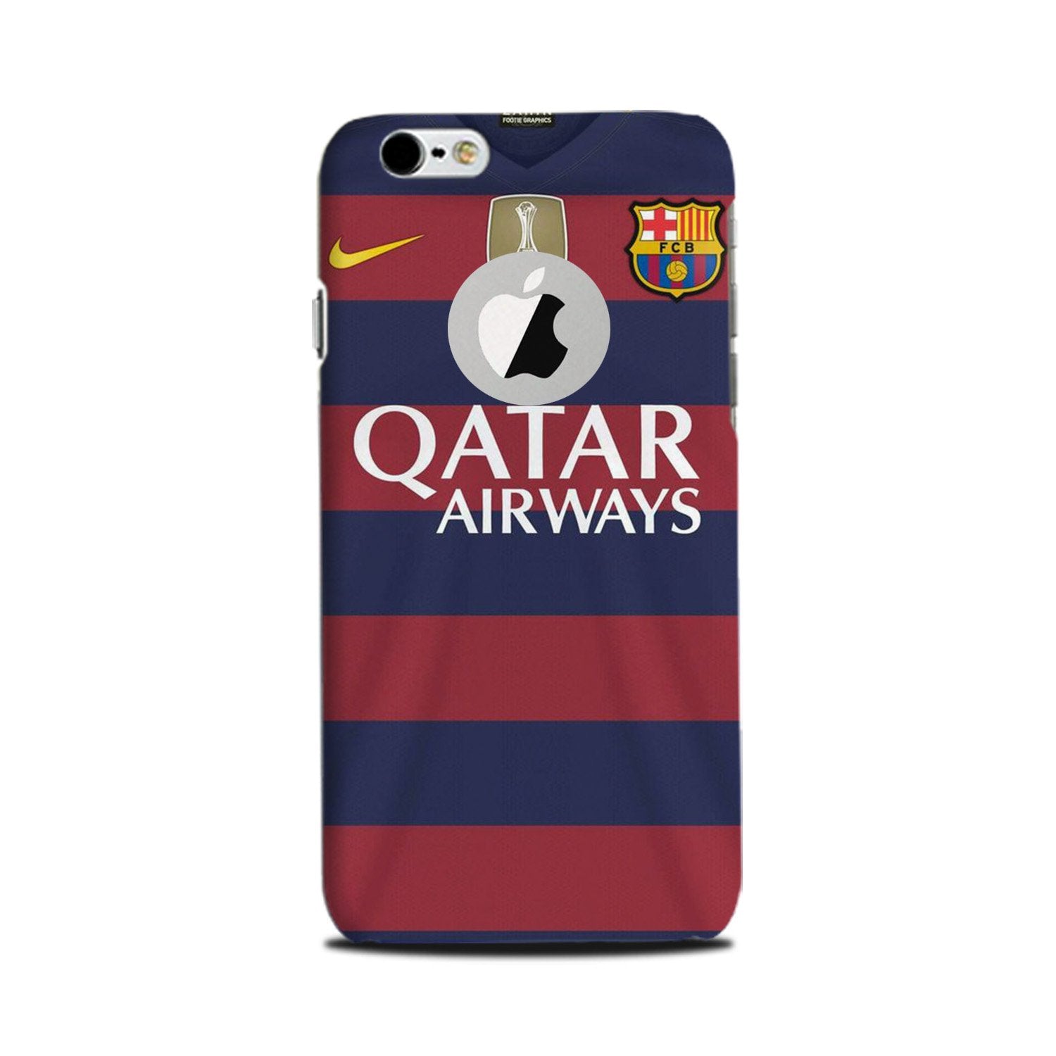 Qatar Airways Case for iPhone 6 Plus / 6s Plus logo cut   (Design - 160)
