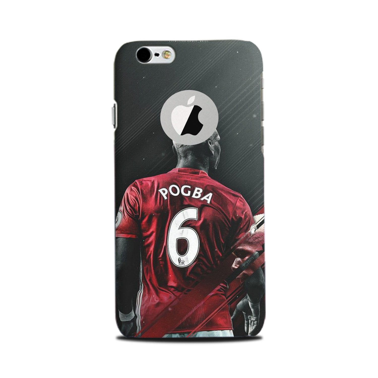 Pogba Case for iPhone 6 Plus / 6s Plus logo cut   (Design - 167)