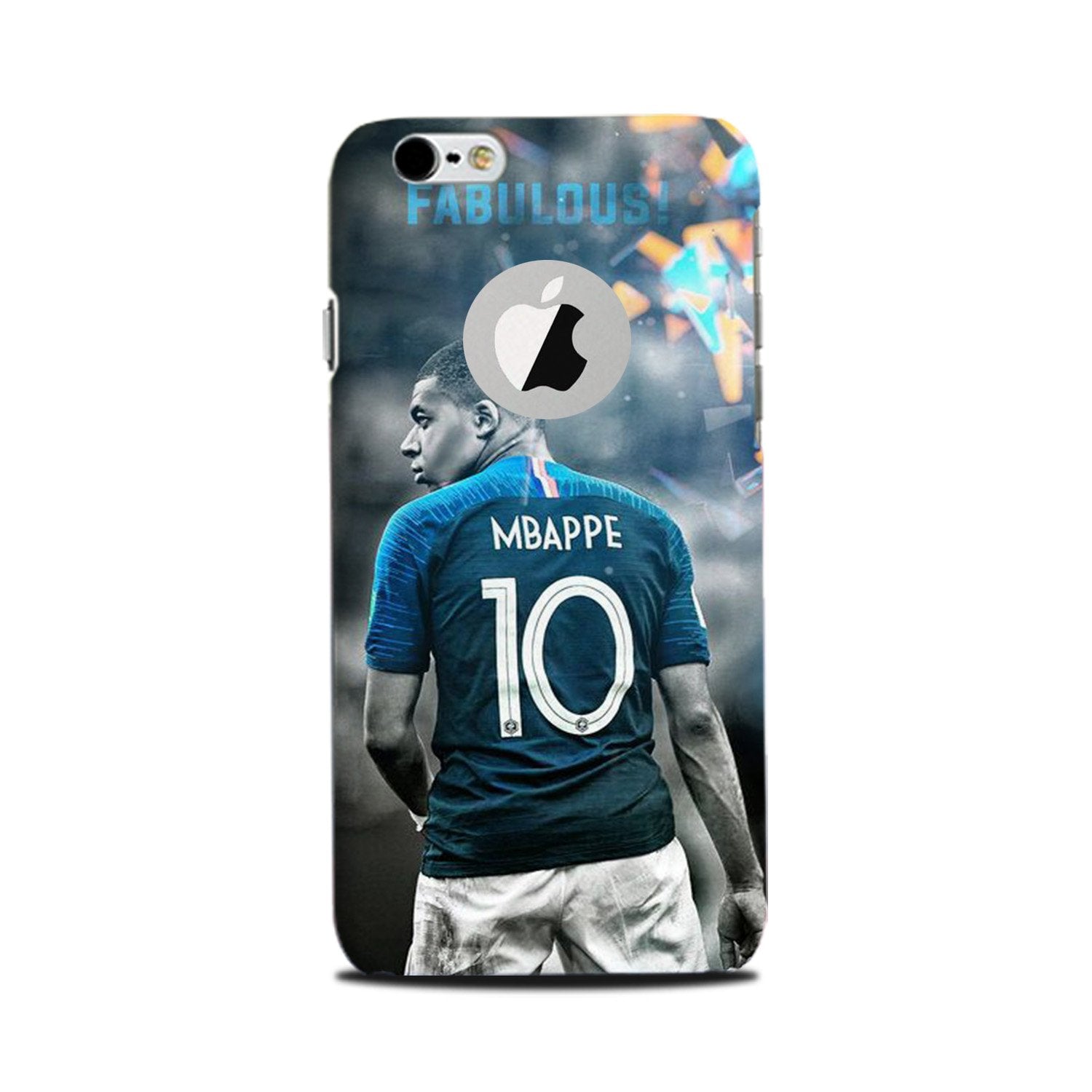 Mbappe Case for iPhone 6 Plus / 6s Plus logo cut   (Design - 170)
