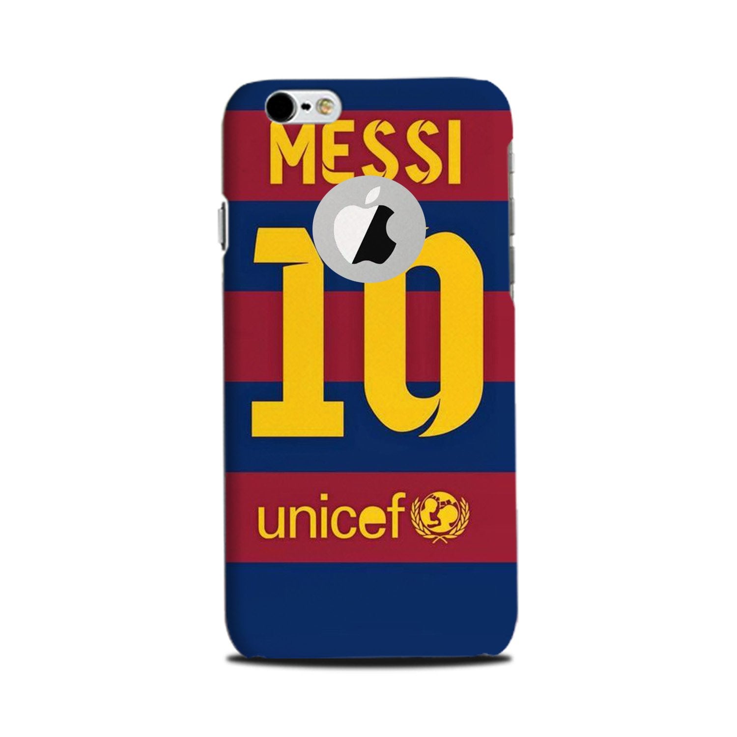 Messi Case for iPhone 6 Plus / 6s Plus logo cut   (Design - 172)