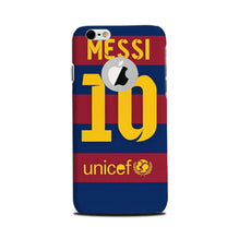 Messi Mobile Back Case for iPhone 6 Plus / 6s Plus logo cut   (Design - 172)