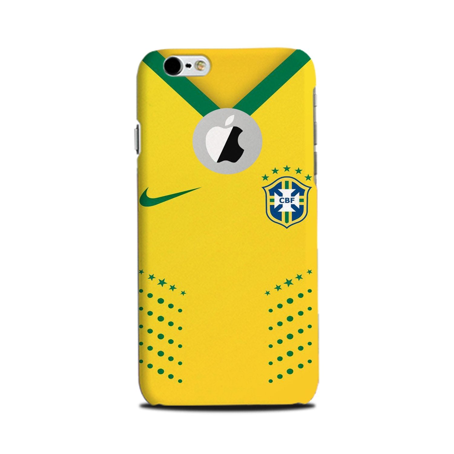 Brazil Case for iPhone 6 Plus / 6s Plus logo cut (Design - 176)