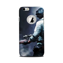 Pubg Mobile Back Case for iPhone 6 Plus / 6s Plus logo cut   (Design - 179)