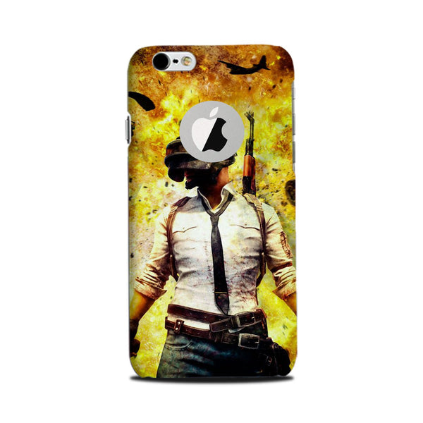 Pubg Case for iPhone 6 Plus / 6s Plus logo cut   (Design - 180)
