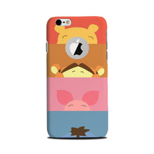 Cartoon Mobile Back Case for iPhone 6 Plus / 6s Plus logo cut  (Design - 183)