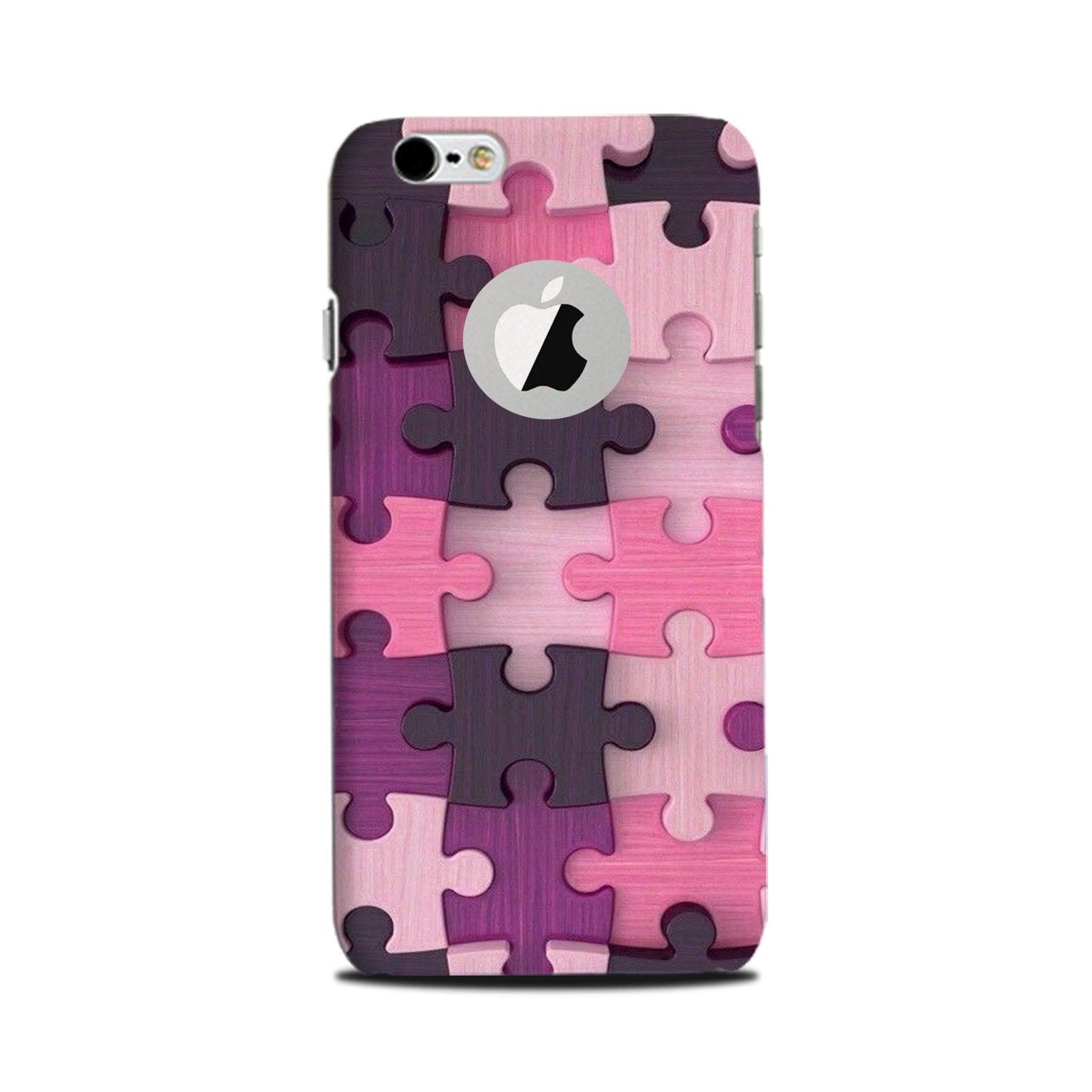 Puzzle Case for iPhone 6 Plus / 6s Plus logo cut(Design - 199)