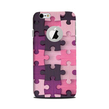 Puzzle Mobile Back Case for iPhone 6 Plus / 6s Plus logo cut  (Design - 199)