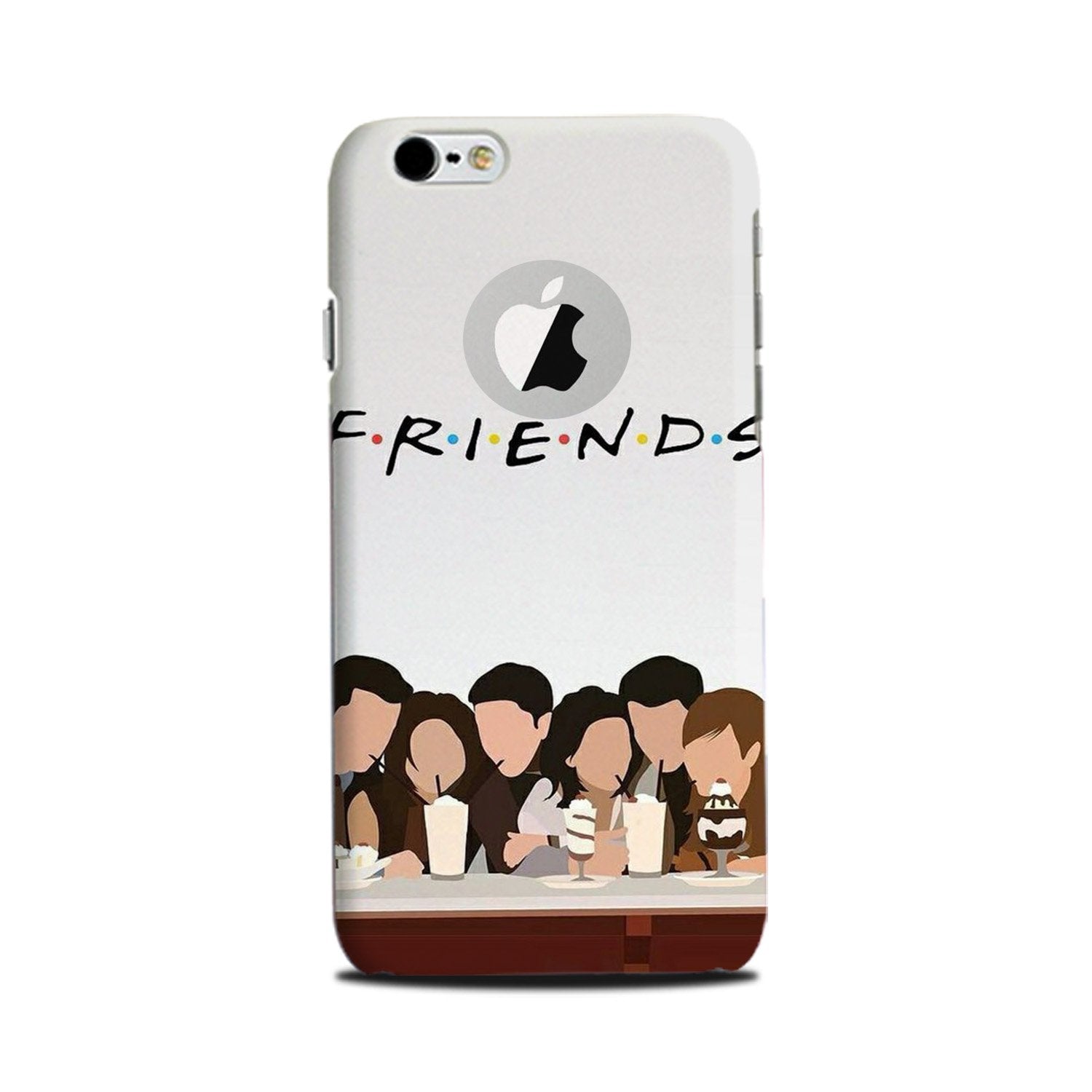 Friends Case for iPhone 6 Plus / 6s Plus logo cut  (Design - 200)