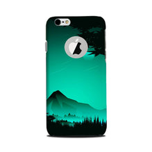 Moon Mountain Mobile Back Case for iPhone 6 Plus / 6s Plus logo cut  (Design - 204)
