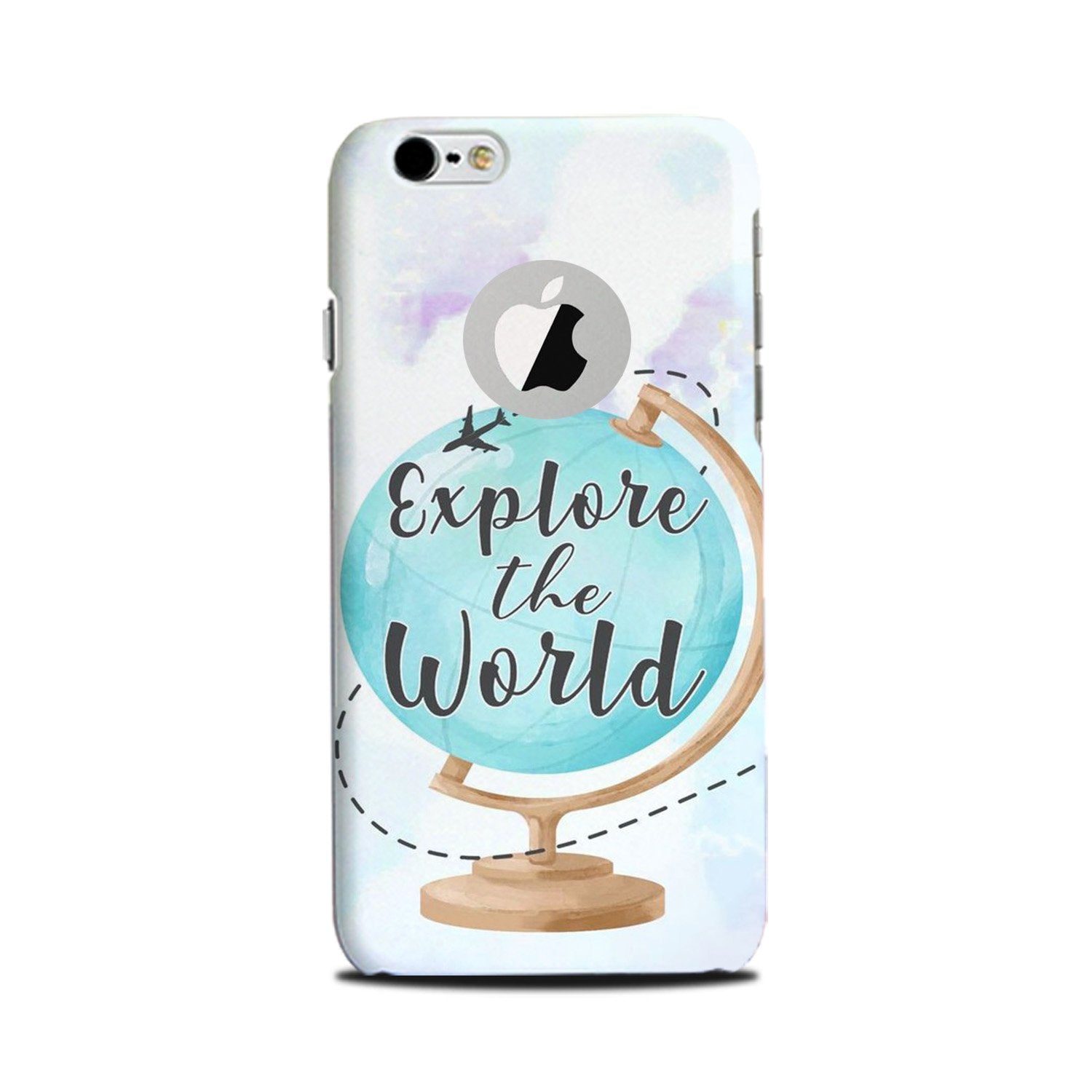 Explore the World Case for iPhone 6 Plus / 6s Plus logo cut  (Design No. 207)