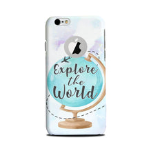 Explore the World Mobile Back Case for iPhone 6 Plus / 6s Plus logo cut  (Design - 207)