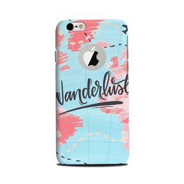 Wonderlust Travel Case for iPhone 6 Plus / 6s Plus logo cut(Design No. 223)