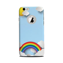 Rainbow Mobile Back Case for iPhone 6 Plus / 6s Plus logo cut  (Design - 225)