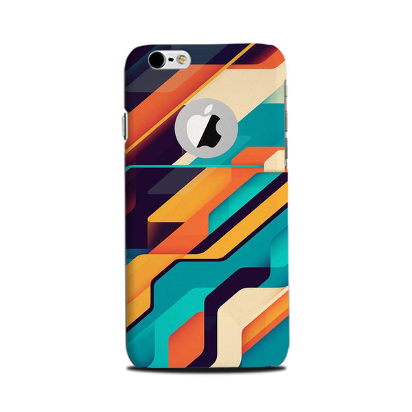 Modern Art Case for iPhone 6 Plus / 6s Plus logo cut  (Design No. 233)