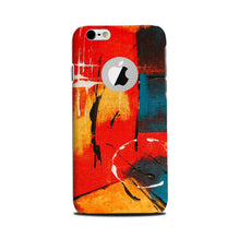 Modern Art Mobile Back Case for iPhone 6 Plus / 6s Plus logo cut  (Design - 239)