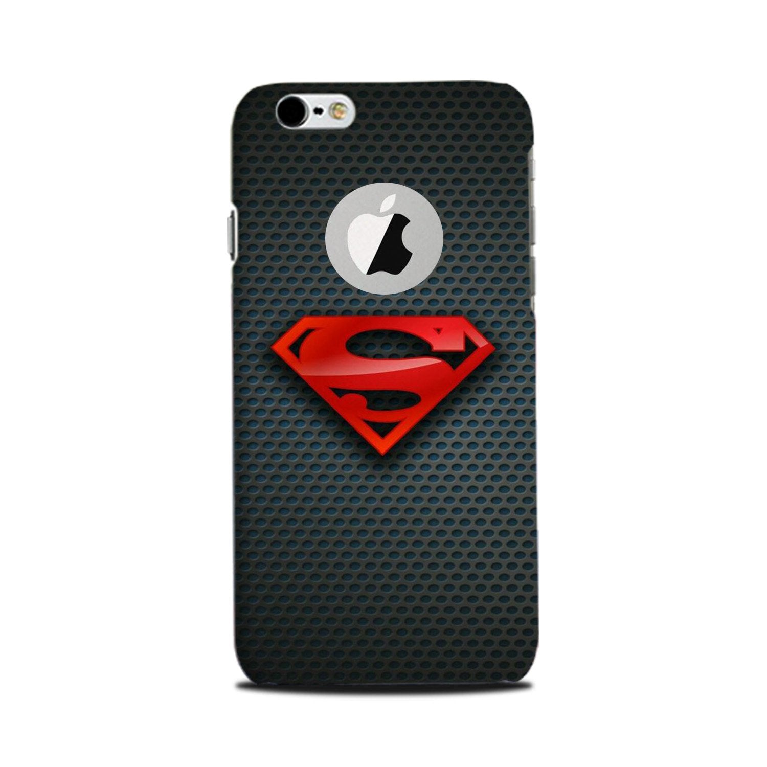 Superman Case for iPhone 6 Plus / 6s Plus logo cut  (Design No. 247)