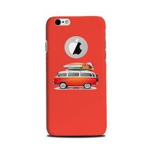 Travel Bus Mobile Back Case for iPhone 6 Plus / 6s Plus logo cut  (Design - 258)