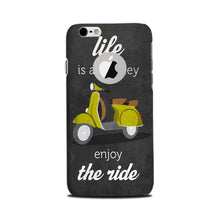 Life is a Journey Mobile Back Case for iPhone 6 Plus / 6s Plus logo cut  (Design - 261)